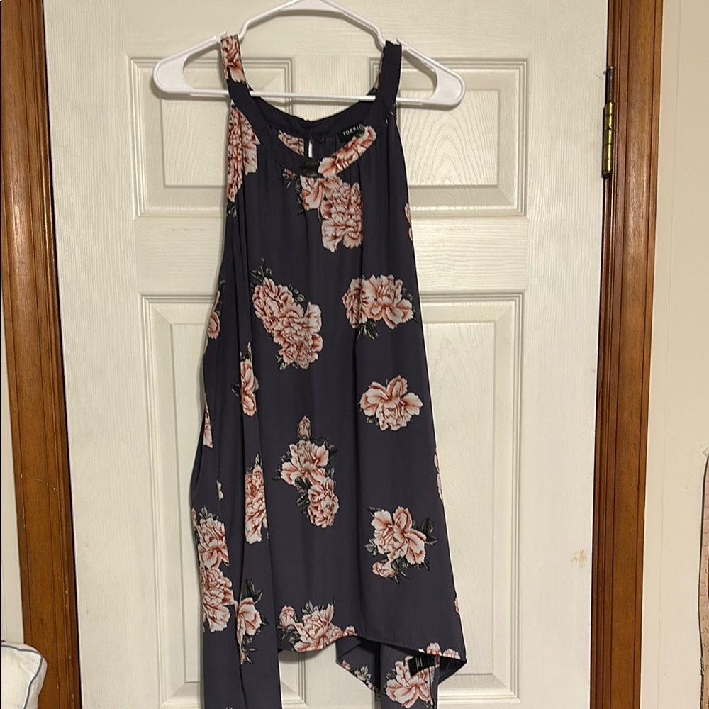 Torrid size 5 Purple Floral Top